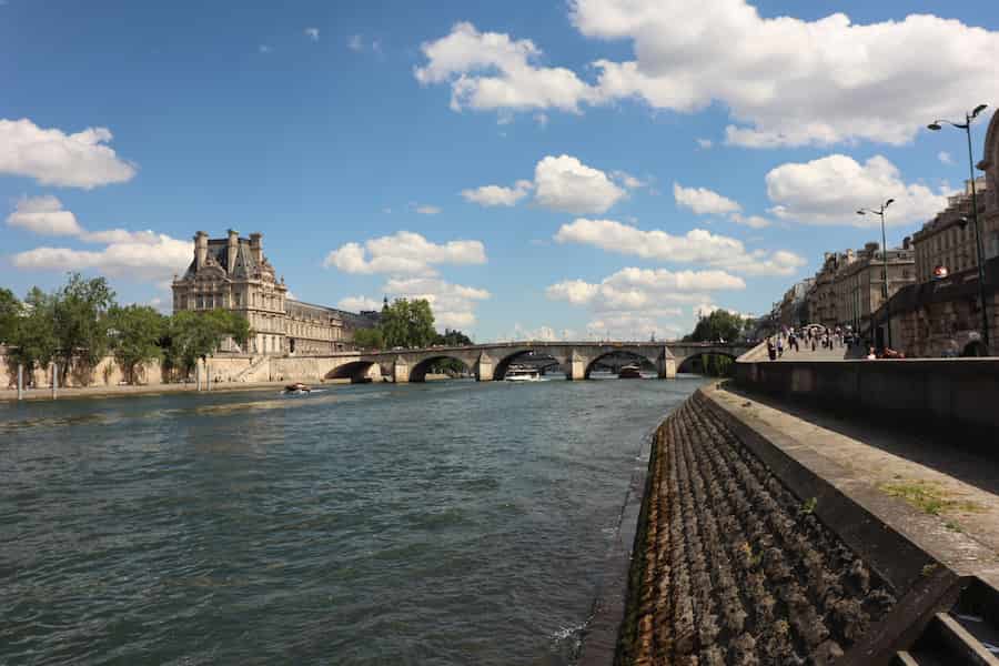Royal bridge louvre museum view paris.jpg